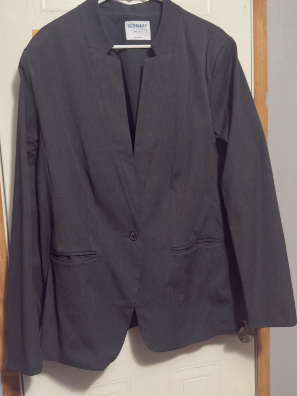 Old Navy Black Women's Blazer Jacket - Tailored Look - Picture 2 of 6